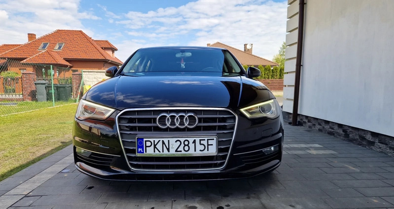 Audi A3 cena 54900 przebieg: 228303, rok produkcji 2014 z Sompolno małe 407